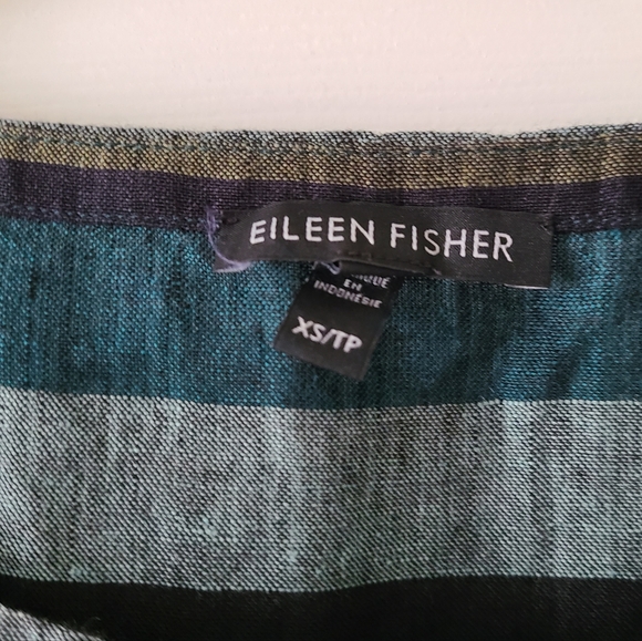 Eileen Fisher Linen Shift Dress - Picture 3 of 5